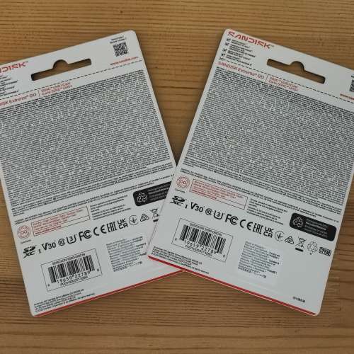 全新 SanDisk Extreme GO SDXC UHS-I 記憶卡 128GB