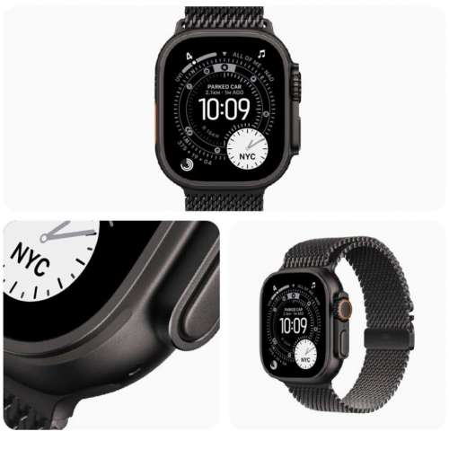 Apple Watch ultra 3 黑色.行貨（有保養）
