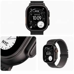 Apple Watch ultra 3 黑色.行貨（有保養）