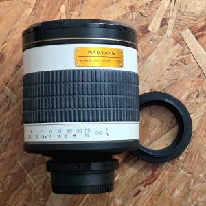 Samyang 500mm f/6.3 DX 反射鏡頭Nikon及Canon接環