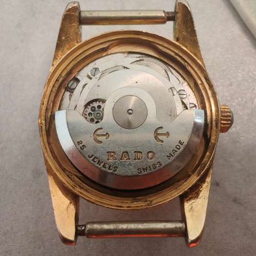 古董瑞士雷達 (Rado) 綠海馬機械錶
