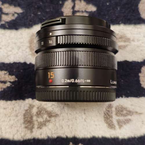Leica DG 15mm F 1.7 ( M 43 lens))