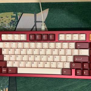 可單買Barebone | Neo75Cu Custom Mechanical Keyboard + HMX TT Red + Keycaps