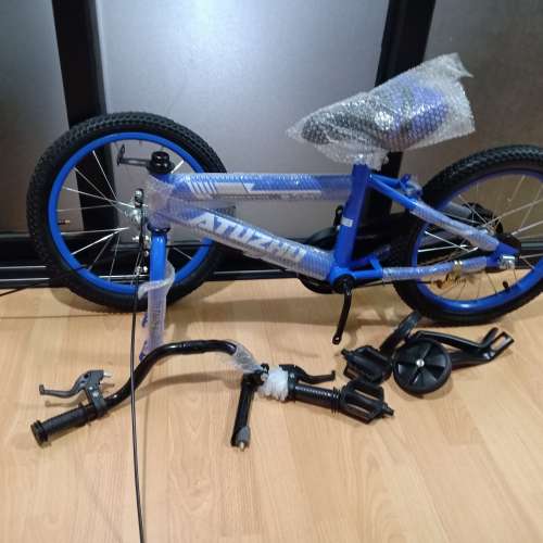 全新NEW 16/18寸( Blue )童車 ($260/箱DIY) 九龍灣交收