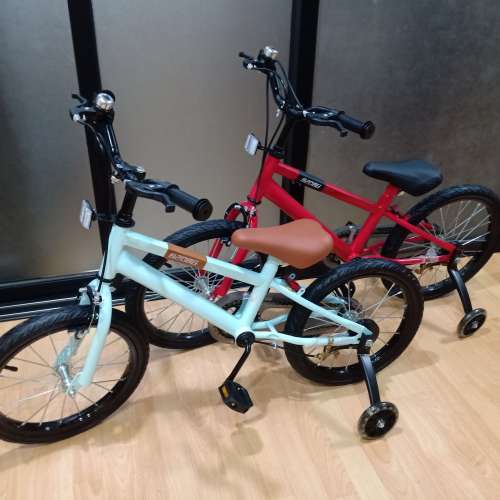 全新NEW 16/18寸( 紅色, 淺藍色 )童車 ($300/箱DIY) 九龍灣交收