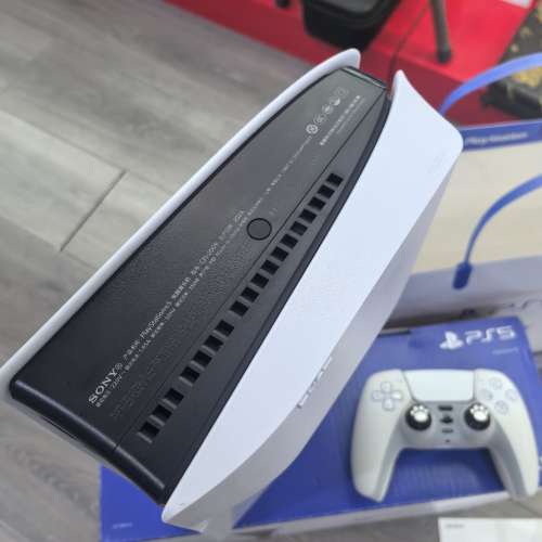 Sony PS5 Slim Blu-Ray Edition 1TB Video Game Console BUNDLE!!! - White