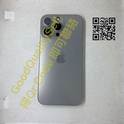 極罕 $(5) 99%  iPhone 15 Pro Max 256 GB 港版 電池🔋99%
