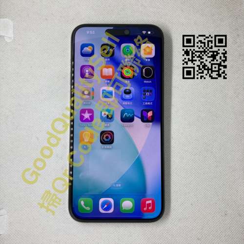 極罕 $(5) 99%  iPhone 15 Pro Max 256 GB 港版 電池🔋99%