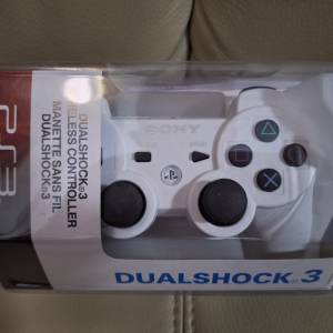 🎮有盒未開封 全新PS3 白色手掣 PlayStation controller 可電腦使用 電話 9520 1232