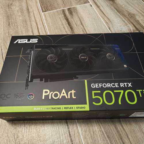 華碩 Asus ProArt RTX5070ti (not 5070 5080) HKD9200