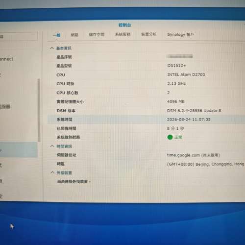 Synology DS1512+ NAS