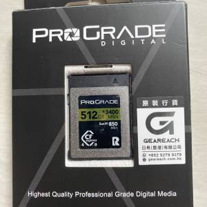 Prograde Digital CFexpress  記憶卡 512GB , 3400 MB
