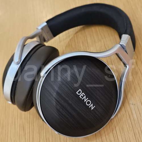 DENON AH-D5200 天然斑馬木外殼封閉式耳機 Premium over-ear Headphones