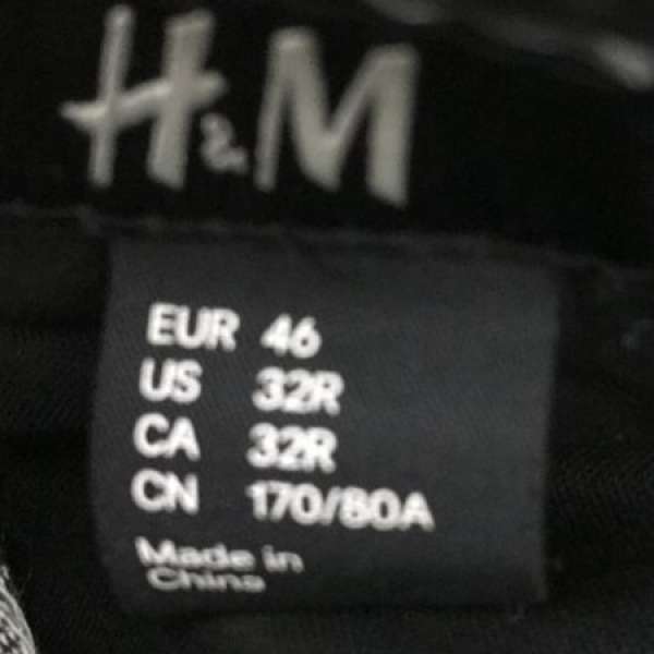 H&M slim fit pants trousers slacks 西褲 西衭