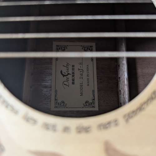 德威海豚結他 dwtj h dee why guitar