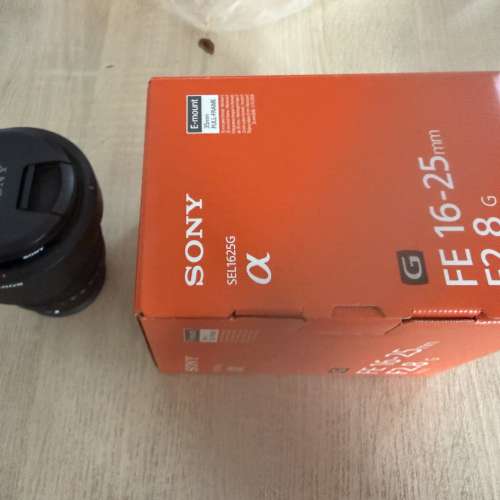 Sony SEL1625G 2.8+sony 67mm 原廠濾鏡 for sony e mount