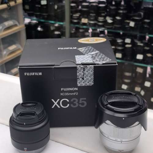 FUINON XC 35MM F2 LIKE NEW FUINON EBC XC + 16-50MM F3.5-5.6 OIS II ASPHERICAL