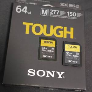 Sony Tough SDXC UHS-II 64GB SD 記憶卡
