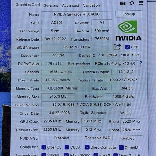 rtx4090 24gb涡轮版