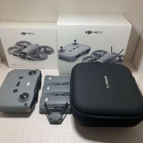[觀塘實體店] 二手 DJI Neo2  Fly More Combo (共3電) (主機全新未開封) 行貨 care...