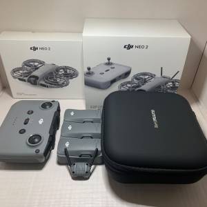 [觀塘實體店] 二手 DJI Neo2  Fly More Combo (共3電) (主機全新未開封) 行貨 care...