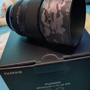 Fujifilm XF 33mm F1.4 R LM WR 水貨