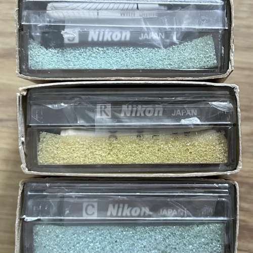 Nikon focusing screens for F4, type C, J and K