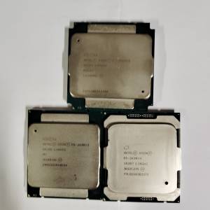 E5 2630V4 2.2Ghz x 1, E2630V3 2.4Ghz x 1, E2683V3 2.0Ghz x 1