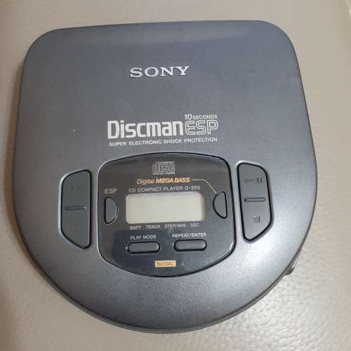 sony d-265 discman walkman cd player 全正常