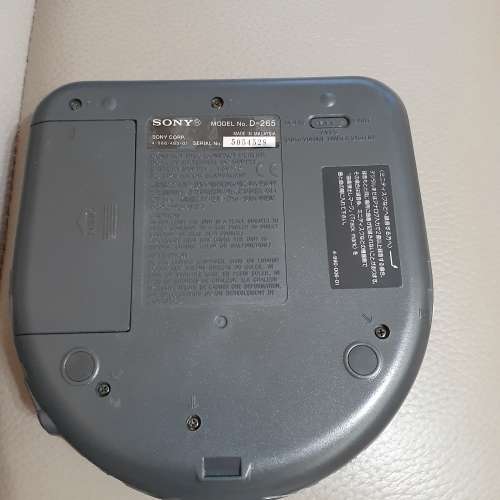 sony d-265 discman walkman cd player 全正常