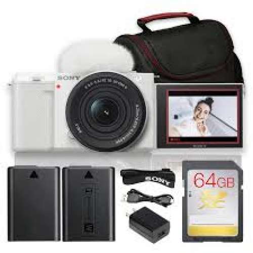 Sony ZV-E10 Mirrorless Vlog Camera (16-50mm Kit Lens)