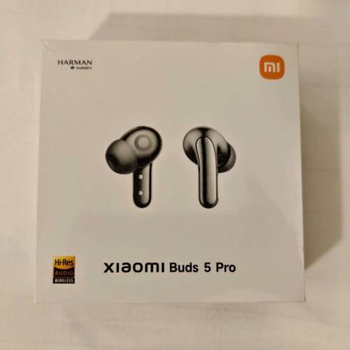 全新小米 Xiaomi Buds 5 Pro 鈦坦灰真藍芽耳機 (580港元 包順豐)