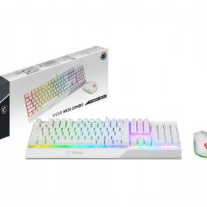 MSI 微星 VIGOR GK30 COMBO WHITE TC (GM11 + GK30) 白色 電競遊戲鍵盤滑鼠套裝