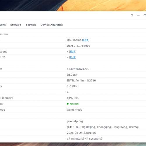 Synology DS916+