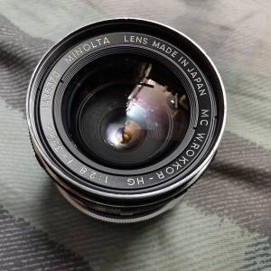 Minolta MC W.ROKKOR -HG 35mm 2.8