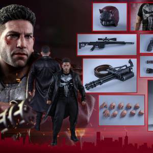 Hot Toys 1/6 TMS 04 Marvel 復仇王 Punisher Daredevil