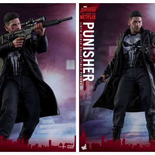 Hot Toys 1/6 TMS 04 Marvel 復仇王 Punisher Daredevil