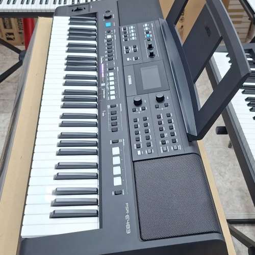 PopuMusic Music Password PopuPiano Smart Piano Keyboard Rainbow Light Keys Black