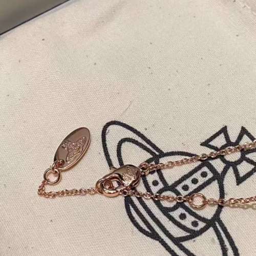 Vivienne Westwood 心形 頸鏈 女款 粉色