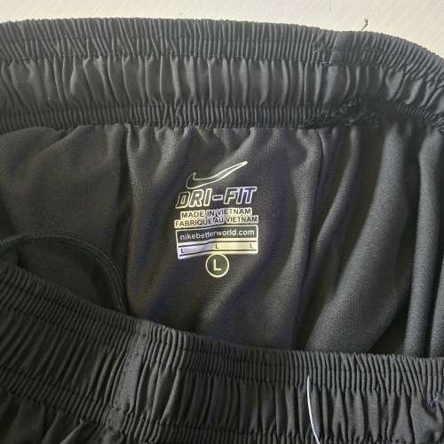 新品, NIKE 球褲, L, 黑色, 正品