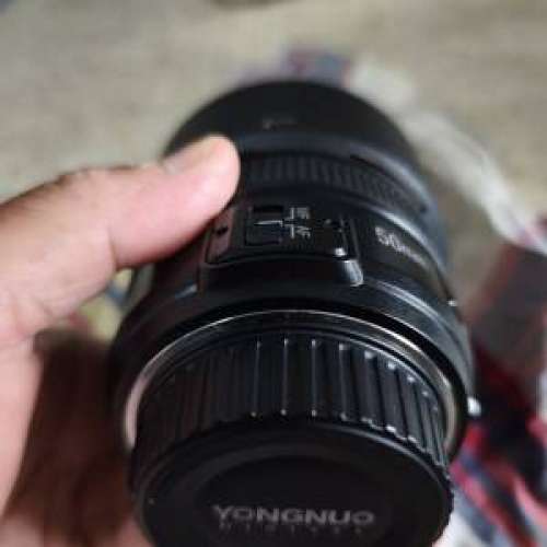 Nikon F Mount 永諾 AF50mm 1.8F 標準定焦镜