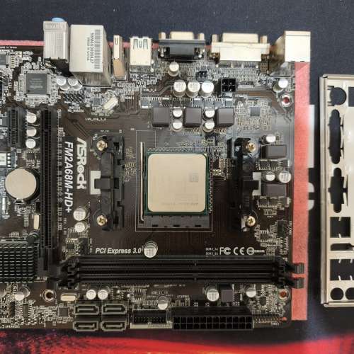 Asrock FM2A68M-HD+主板跟Athlon X4 860K cpu