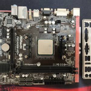 Asrock FM2A68M-HD+主板跟Athlon X4 860K cpu
