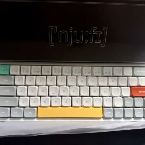 NuPhy Air60 V2 QMK/VIA Wireless Mechanical Keyboard - Ionic White