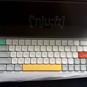 NuPhy Air60 V2 QMK/VIA Wireless Mechanical Keyboard - Ionic White