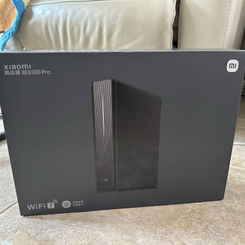 小米 路由器 Xiaomi router BE6500 Pro WiFi 7 （國內版）99%新
