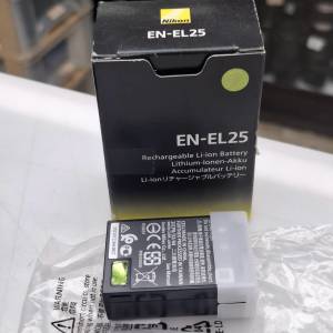 Nikon EN-EL25 原廠鋰電池，適用於 Nikon Z 50、Z fc 及 Z 30 等無反光鏡數位相機...