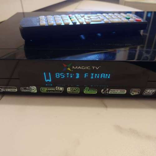 MAGIC TV (MTV-7000D-MINI) 內置1TB 高清機頂盒連搖控及火牛