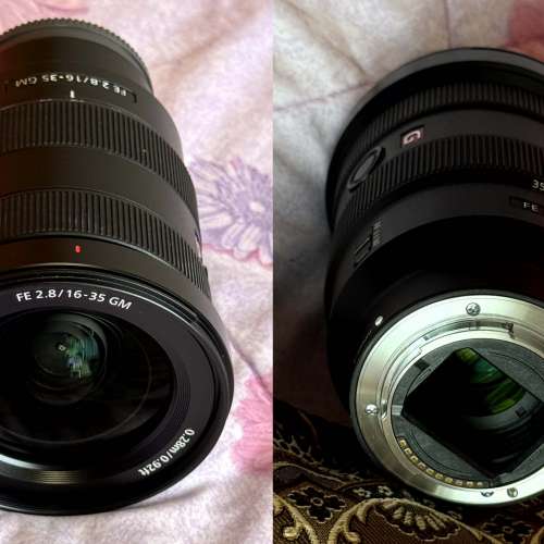 二手 98成新Sony FE 16-35mm F2.8 GM第一代 (SEL1635GM) 鏡頭