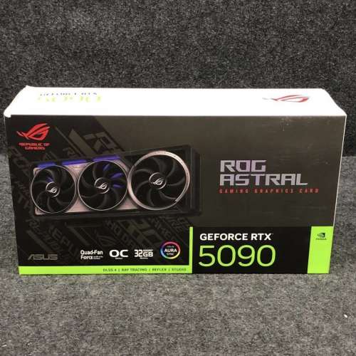 ASUS ROG Astral GeForce RTX 5090 OC 版遊戲顯示卡 GDDR7 PCIe 5.0